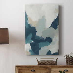 Brushy Blues II - Canvas Art Print