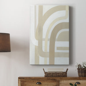 Loops & Weaves I Premium Gallery Wrapped Canvas - Ready to Hang