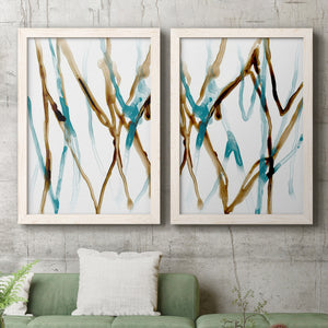 Runnel XVII - Barnwood Framed Canvas Set