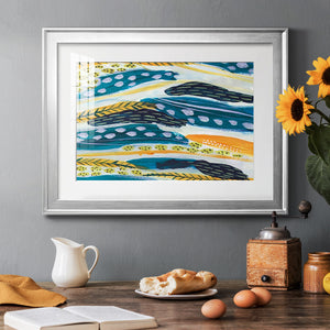 Feathery IV - Modern Framed Art Print