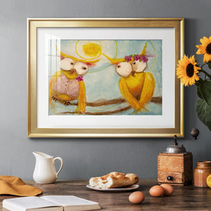 Hoos Branch for Two - Modern Framed Art Print