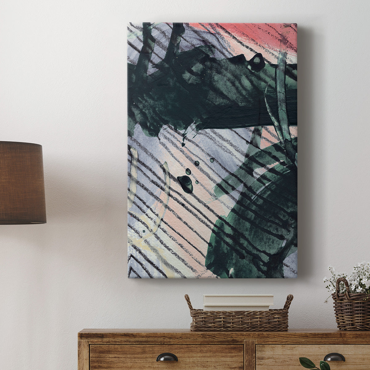 Angled Spaces V Premium Gallery Wrapped Canvas - Ready to Hang