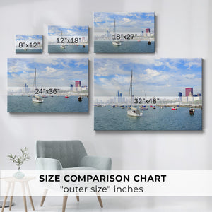 Chicago Harbor   - Gallery Wrapped Canvas