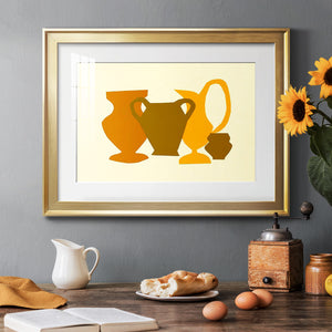 Posing Pottery II - Modern Framed Art Print