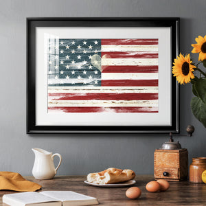Heart of America - Modern Framed Art Print
