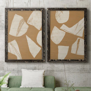 Piecemeal I - Premium Framed Canvas 2 Piece Set - Ready to Hang