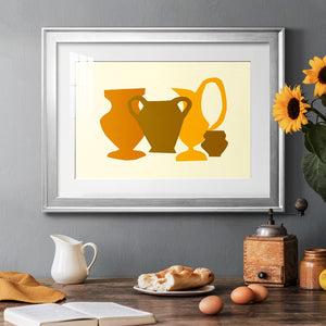 Posing Pottery II - Modern Framed Art Print