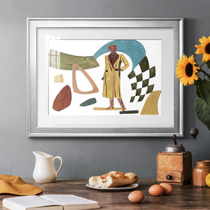 Vintage Vibes III - Modern Framed Art Print