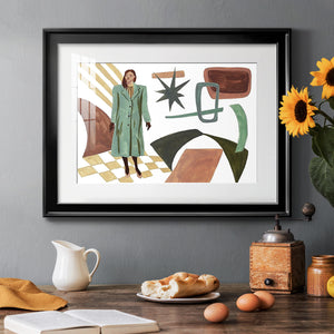 Vintage Vibes II - Modern Framed Art Print