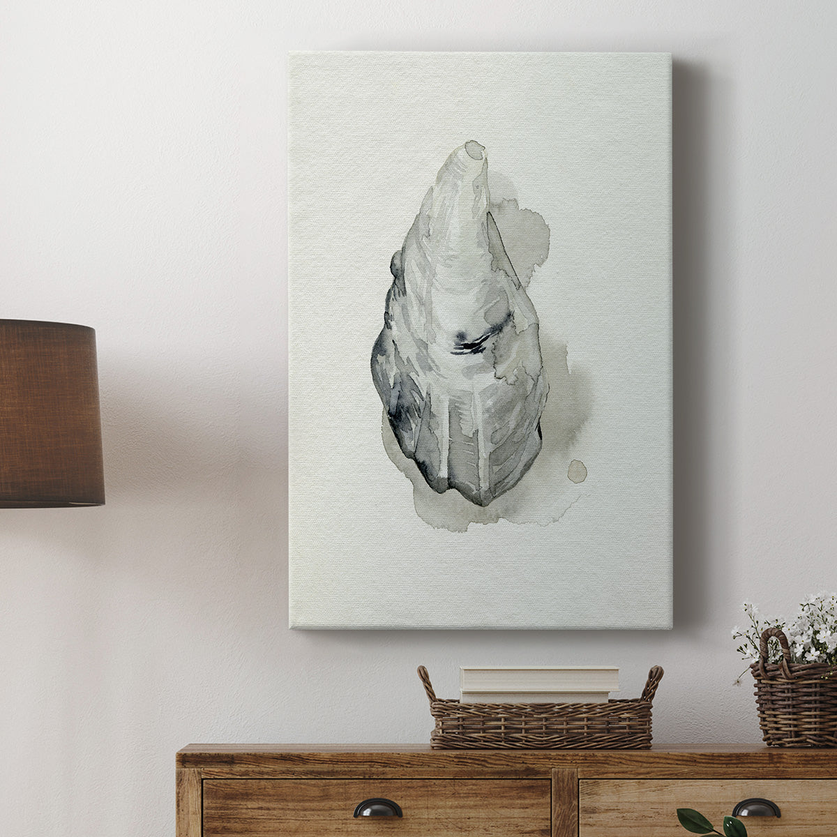 Oysters on the Bay III Premium Gallery Wrapped Canvas - Ready to Hang