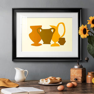 Posing Pottery II - Modern Framed Art Print