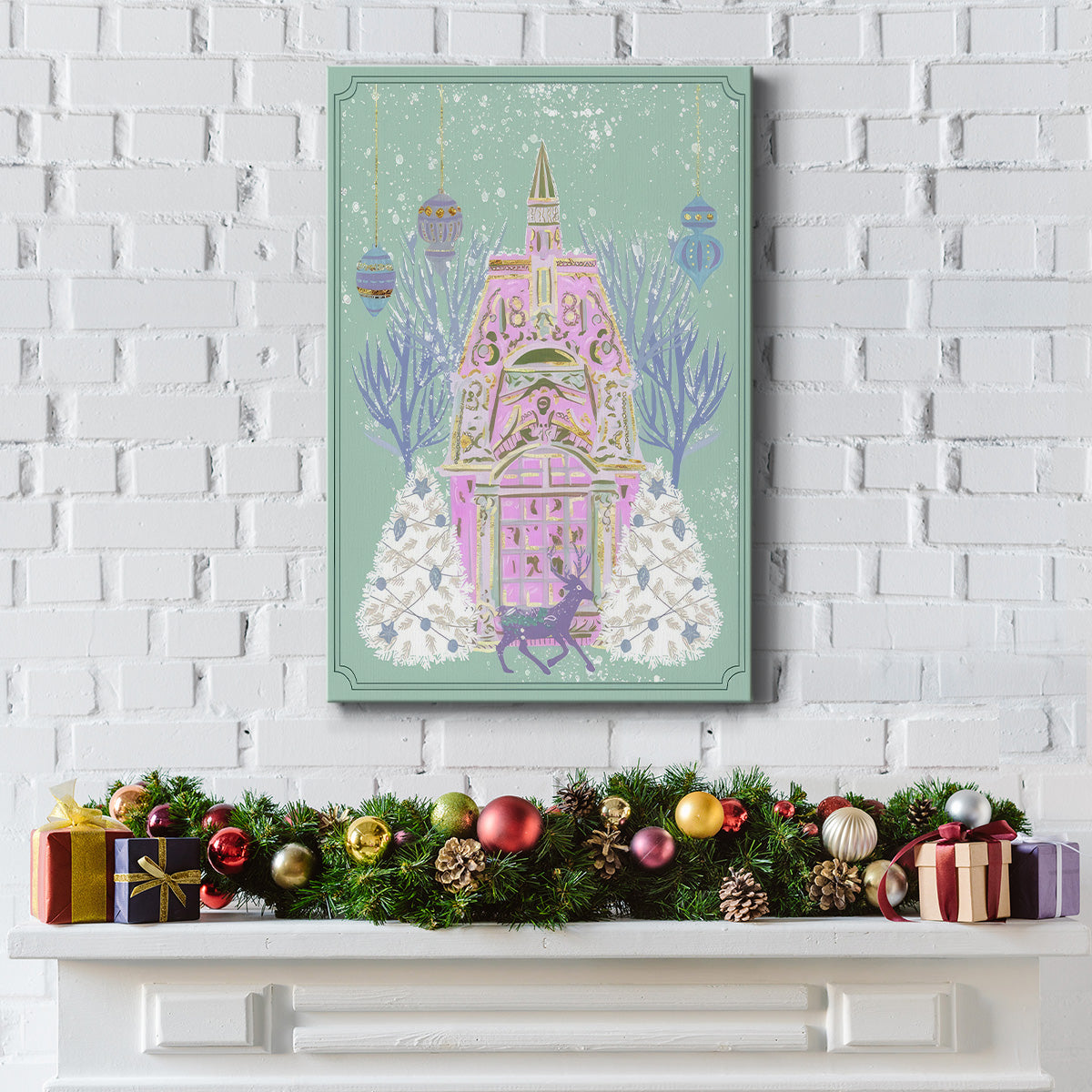 Winter Holidays I - Gallery Wrapped Canvas