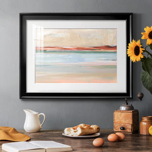 Sienna Horizon II - Modern Framed Art Print