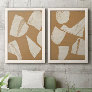 Piecemeal I - Premium Framed Canvas 2 Piece Set - Ready to Hang