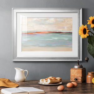 Sienna Horizon I - Modern Framed Art Print