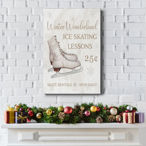 Skate Lessons - Gallery Wrapped Canvas