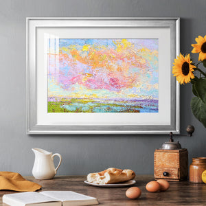 On a Summer's Eve Premium Framed Print - Ready to Hang