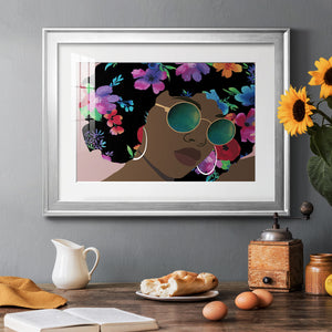 Butterfly Diva II - Modern Framed Art Print