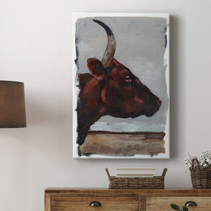 Cattle View II - Canvas Art Print