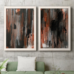 Loft Pastel VII - Barnwood Framed Canvas Set