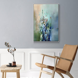 Current Air II - Framed Premium Gallery Wrapped Canvas L Frame - Ready to Hang