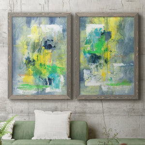 Sweet Things I - Barnwood Framed Canvas Set