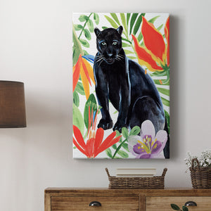 Panther's Paradise II Premium Gallery Wrapped Canvas - Ready to Hang