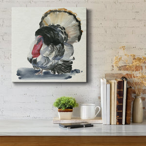 Watercolor Turkey II-Premium Gallery Wrapped Canvas - Ready to Hang