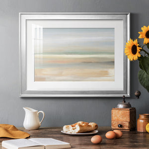 Soft Far Field - Modern Framed Art Print