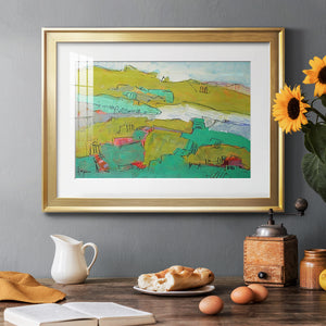 Carry No Secrets - Modern Framed Art Print