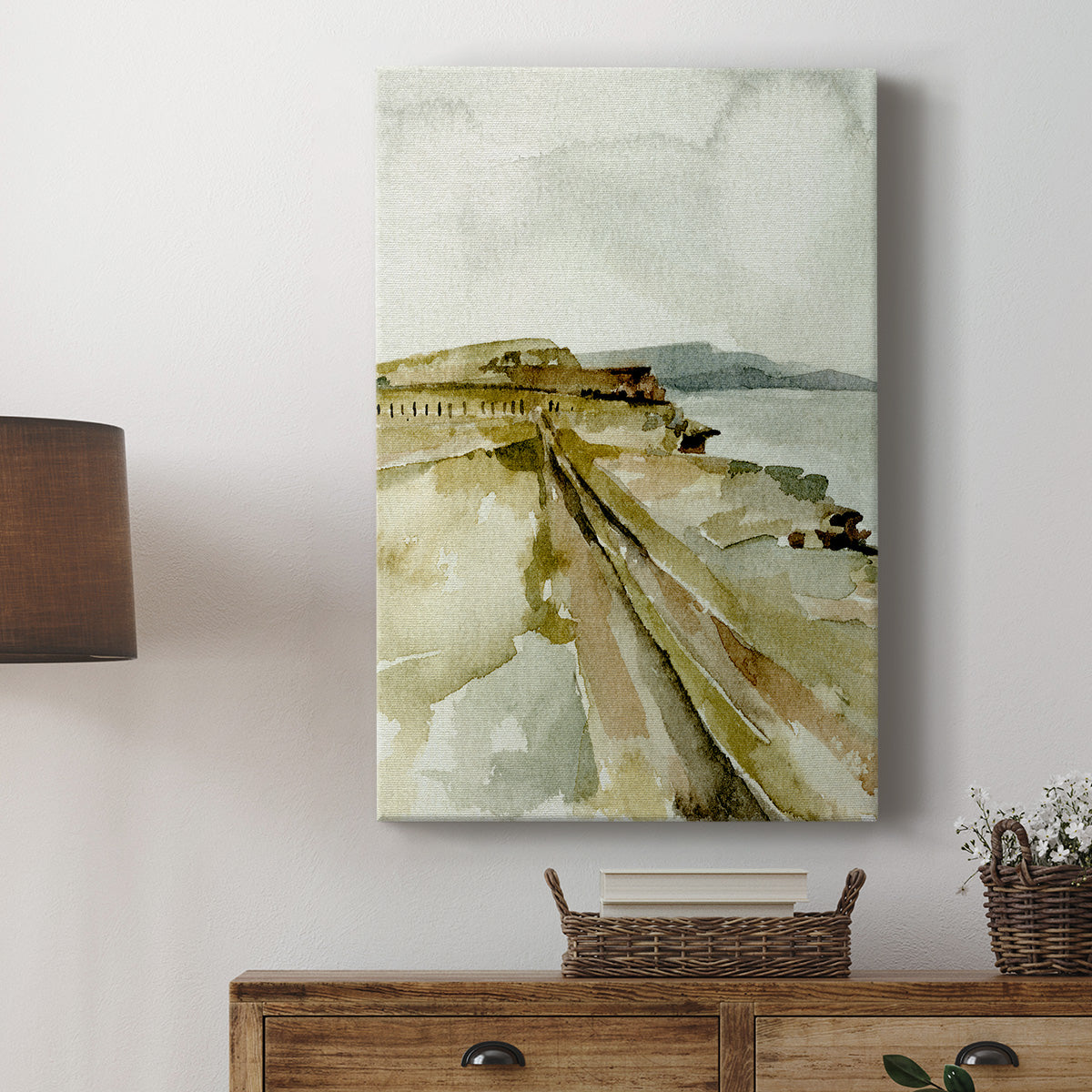 North Sea Coast I Premium Gallery Wrapped Canvas - Ready to Hang