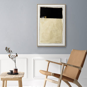 Inner Musing II - Framed Premium Gallery Wrapped Canvas L Frame - Ready to Hang