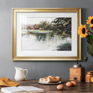 Upon Reflection - Modern Framed Art Print