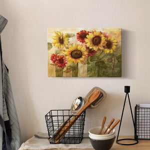 Sunflowers I Premium Gallery Wrapped Canvas - Ready to Hang