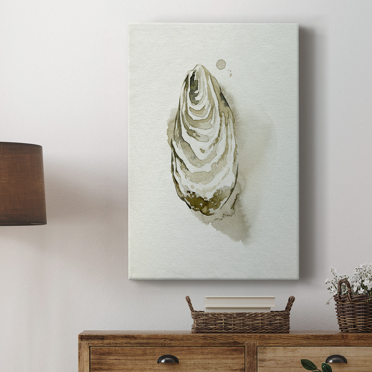 Oysters on the Bay IV Premium Gallery Wrapped Canvas - Ready to Hang