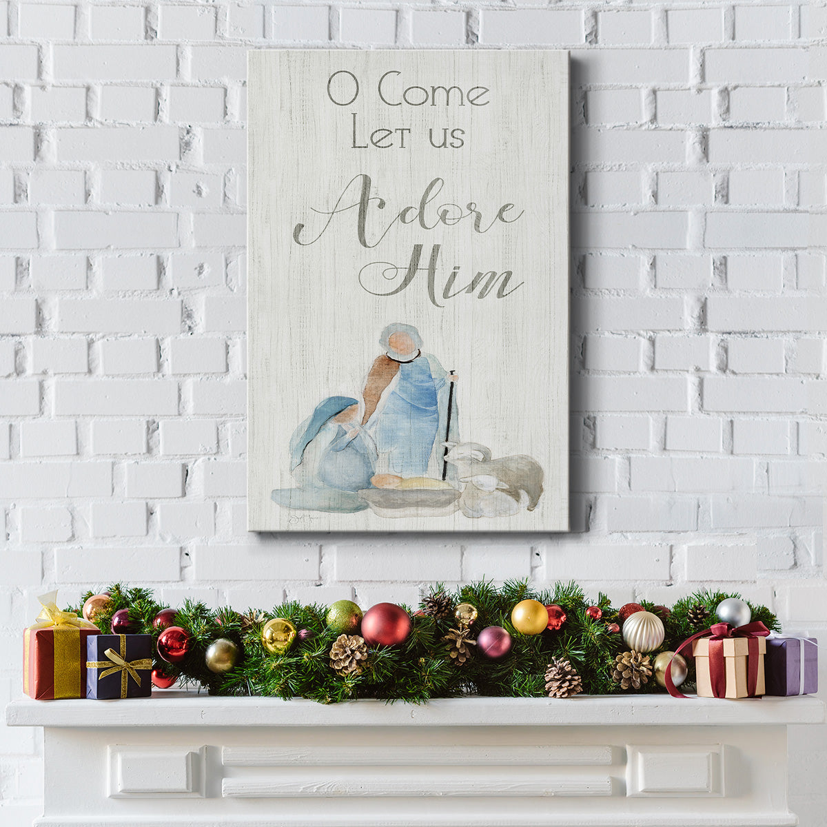 Adore Him - Gallery Wrapped Canvas