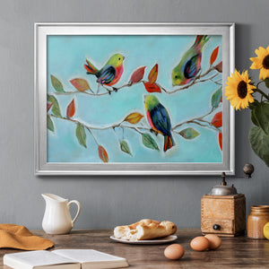 Bitty Birds II Premium Classic Framed Canvas - Ready to Hang