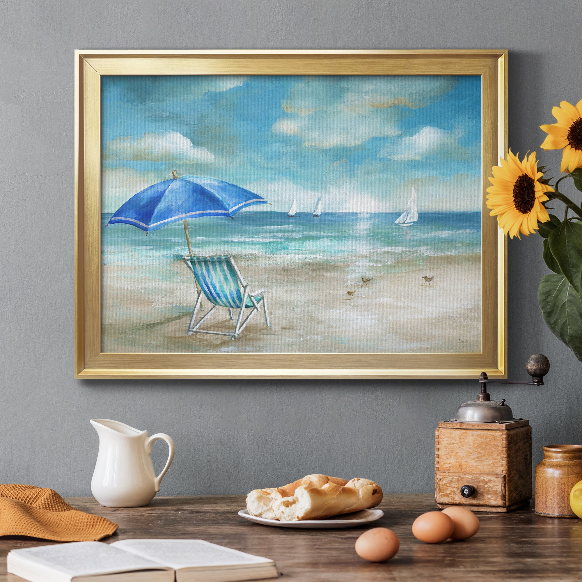 Serene Morning Premium Classic Framed Canvas - Ready to Hang