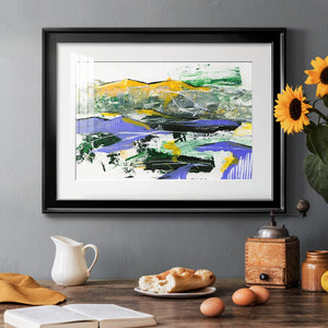 Silent Mountain III - Modern Framed Art Print