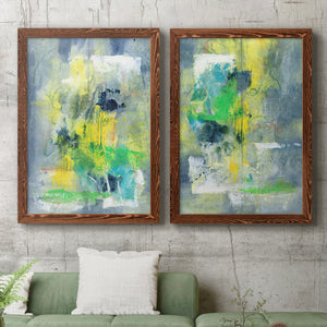 Sweet Things I - Barnwood Framed Canvas Set