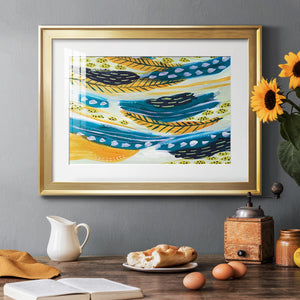 Feathery I - Modern Framed Art Print