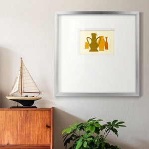 Posing Pottery I Premium Framed Print Double Matboard