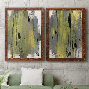 Loft Pastel I - Barnwood Framed Canvas Set