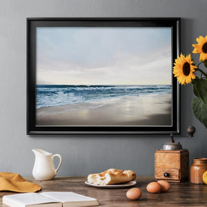 Shimmering Dawn - Modern Framed Canvas Print