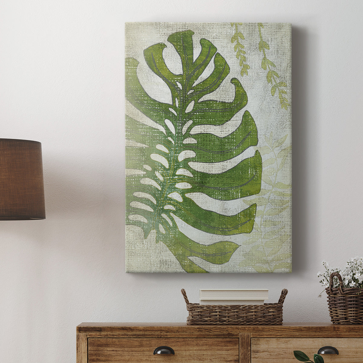 Frond III Premium Gallery Wrapped Canvas - Ready to Hang