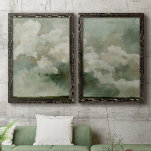 Coming Rain I - Barnwood Framed Canvas Set