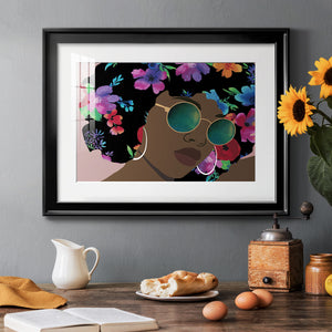 Butterfly Diva II - Modern Framed Art Print