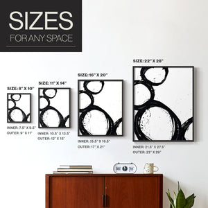 Colorful geometric landscape artwork depicting a coastal view with blue waters and green hills during daytime