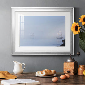 In the Mist - Modern Framed Art Print