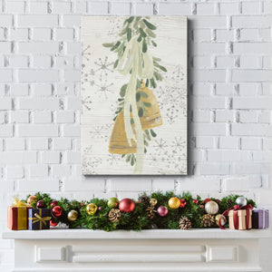 Weathered Aspen Wreath Collection B - Gallery Wrapped Canvas